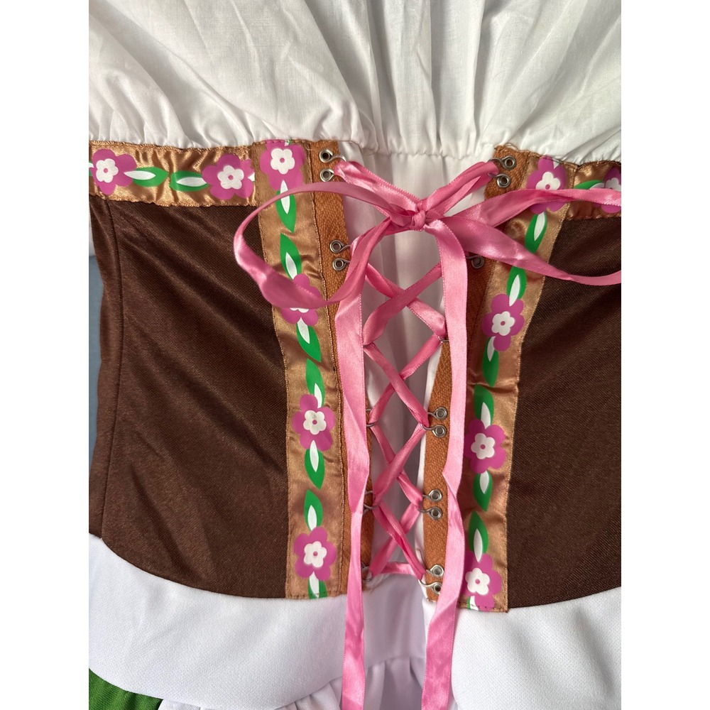 Leg Avenue German Beer Girl‎ Oktoberfest Costume dirndl Plus Size - Picture 3 of 4